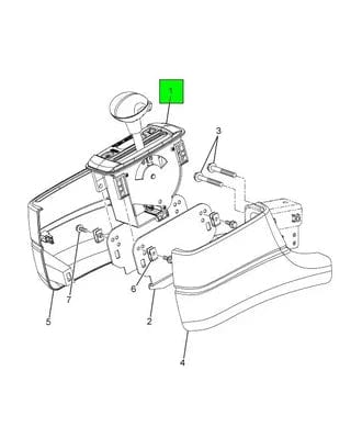 29546189 | Genuine Allison® Transmission Lever Selector Assembly