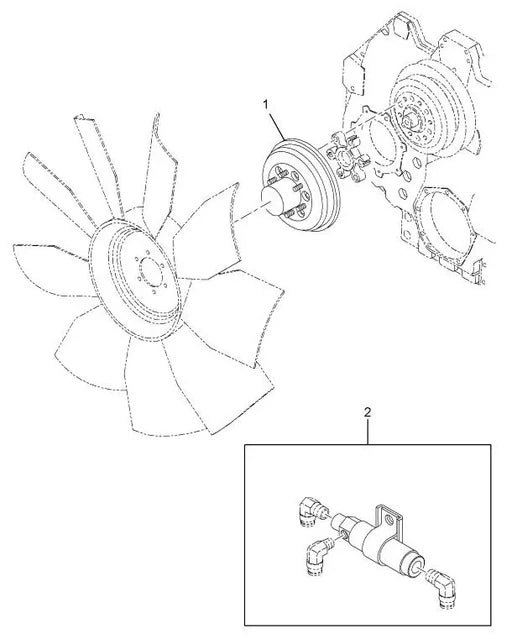 7087714C91 | Genuine International® Fan Drive Kit