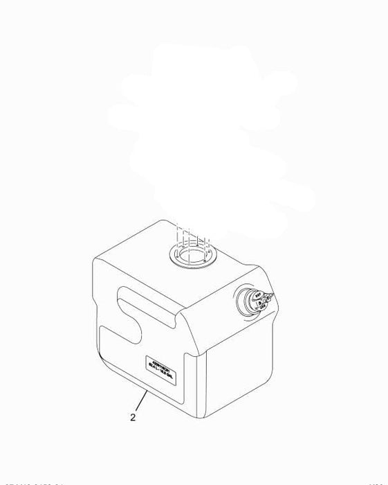 4158118C95 | Genuine International® DEF Tank 16.5 Gal Assembly