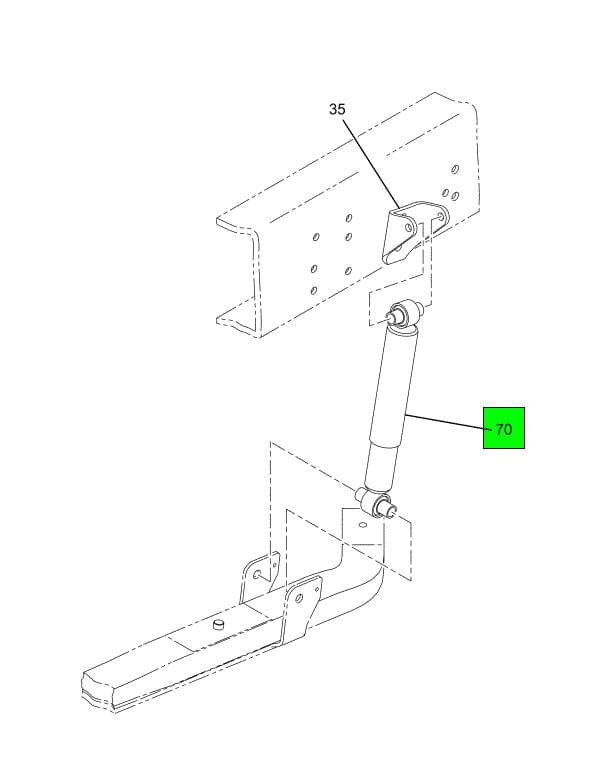 S-26557 | Genuine International® Shock Absorber