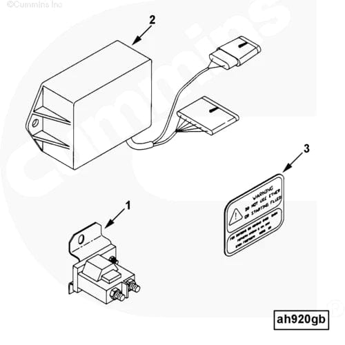 Module Heater Control Assy P/N: 3923948 | Genuine Cummins® Module, Heater Control