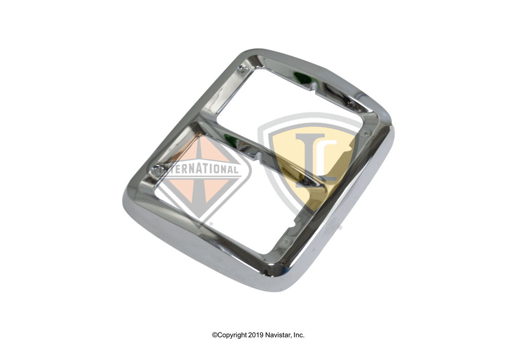 598204C1 | Genuine International® Bezel Headlamp (Chrome Plated)