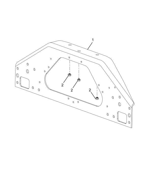 3987735C4 | Genuine International® Frame Crossmember