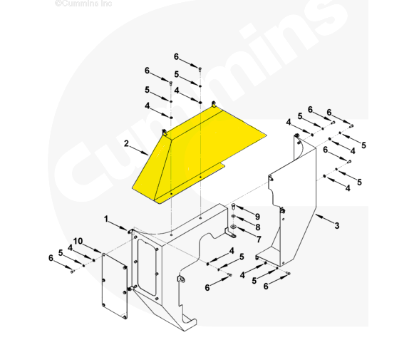 4090139 | Genuine Cummins Onan® Fan Guard