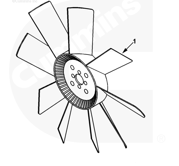 P/№: 3911321 by Cummins Onan® - Engine Fan - New