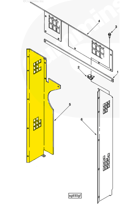 3919840 | Genuine Cummins Onan® Fan Guard