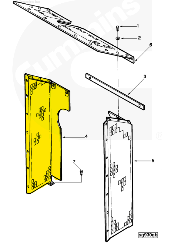 3917206 | Genuine Cummins Onan® Fan Guard