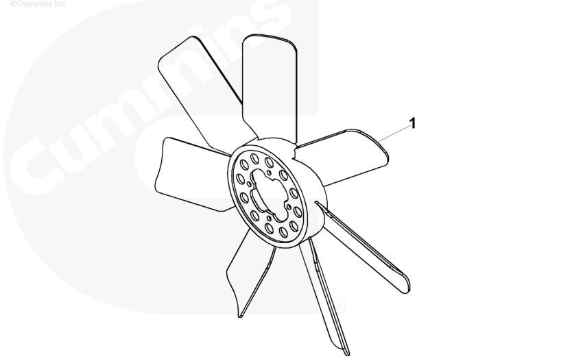 4931797 | Genuine Cummins Onan® Engine Fan