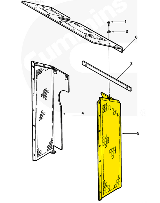 3917181 | Genuine Cummins Onan® Fan Guard