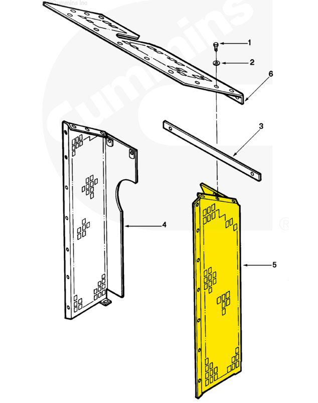 3917181 | Genuine Cummins Onan® Fan Guard