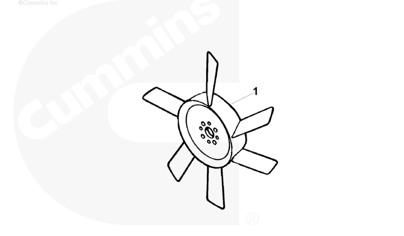 FN-9014 | Genuine Cummins Onan® Engine Fan