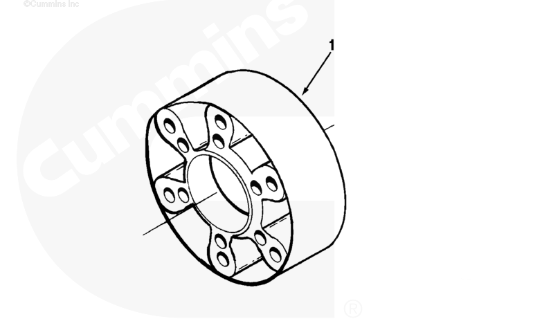 3350966 | Genuine Cummins® Fan Pilot Spacer