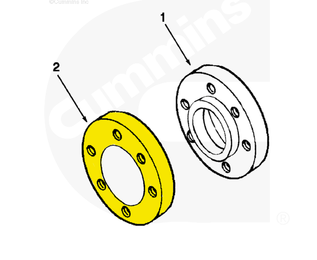Part/Nr: 3251759 - Manufactured by Cummins® Fan Pilot Spacer