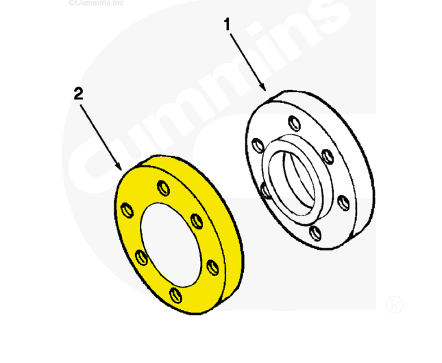 3251759 | Genuine Cummins® Fan Pilot Spacer