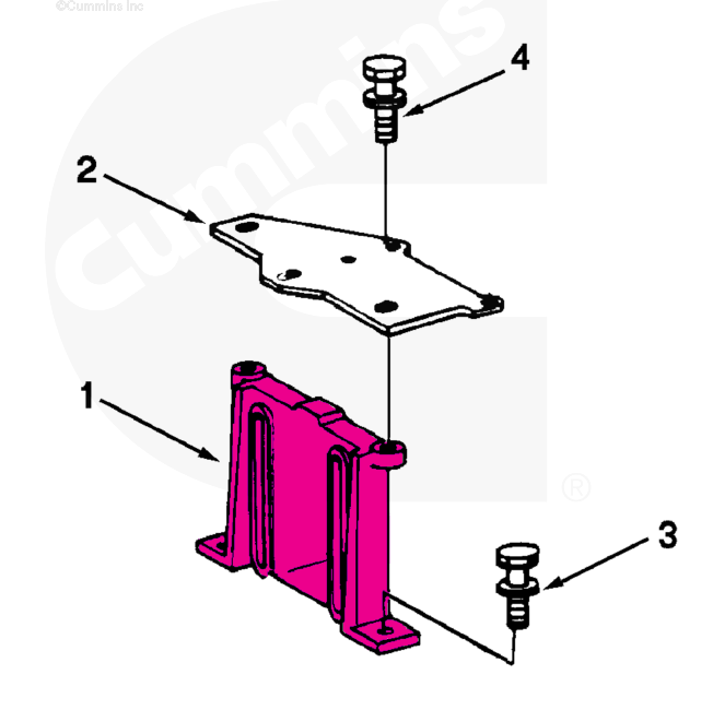 3003775 | Genuine Cummins® Fan Support