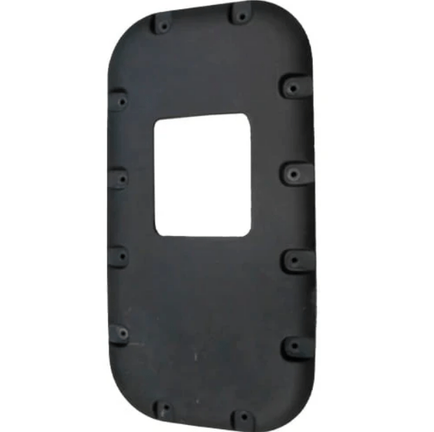 S22-6041M00 | Genuine Paccar® Gear Lever Plate Cover with Cutout (Peterbilt, Kenworth compatible)