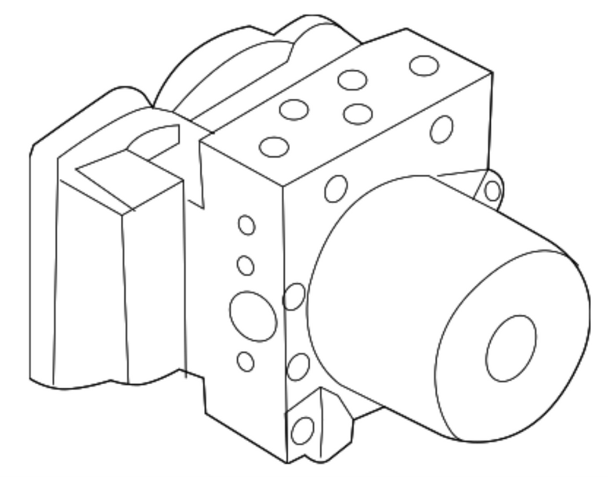 58910S2DA0 | Genuine Hyundai® ABS Hydraulic Assembly