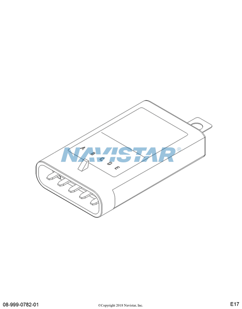 MEDALLN 1539-10433-02 | Genuine International® Coolant Level Electrical Module