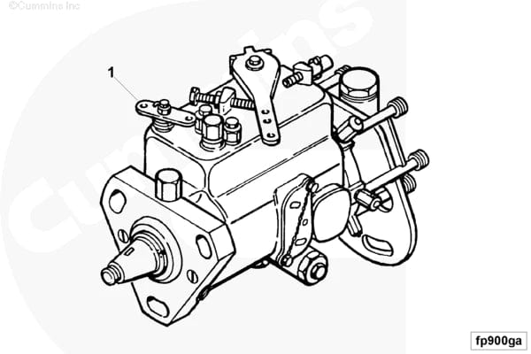 P/N: 33348F412 | Genuine Cummins® Diesel Fuel Pump