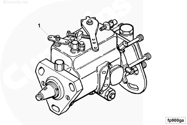P/N: 3910002RX | Genuine Cummins® Diesel Fuel Pump For 3.9L