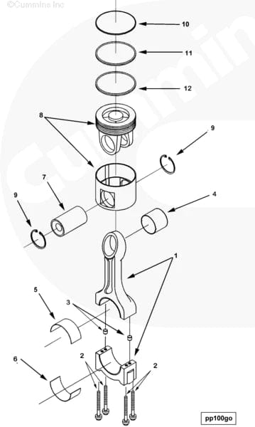 4025212 | Genuine Cummins® Kit, Cylinder