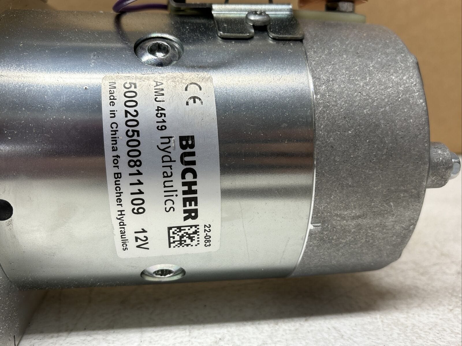 OEM Part N 70430011 OEM Bucher Hydraulics® Lift Gate Pump Motor