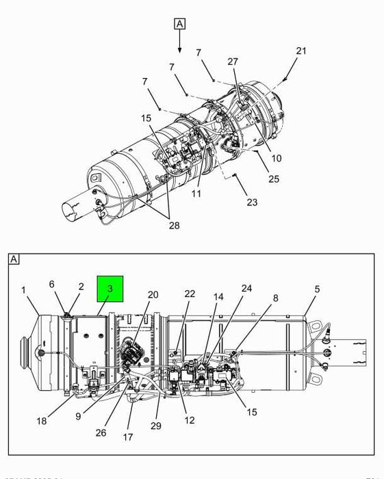 2522076c1 | Genuine International® Module, DPF Catalyst