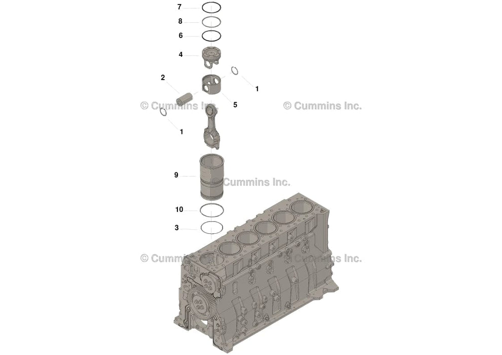 4025312 | Genuine Cummins® Engine Cylinder Kit