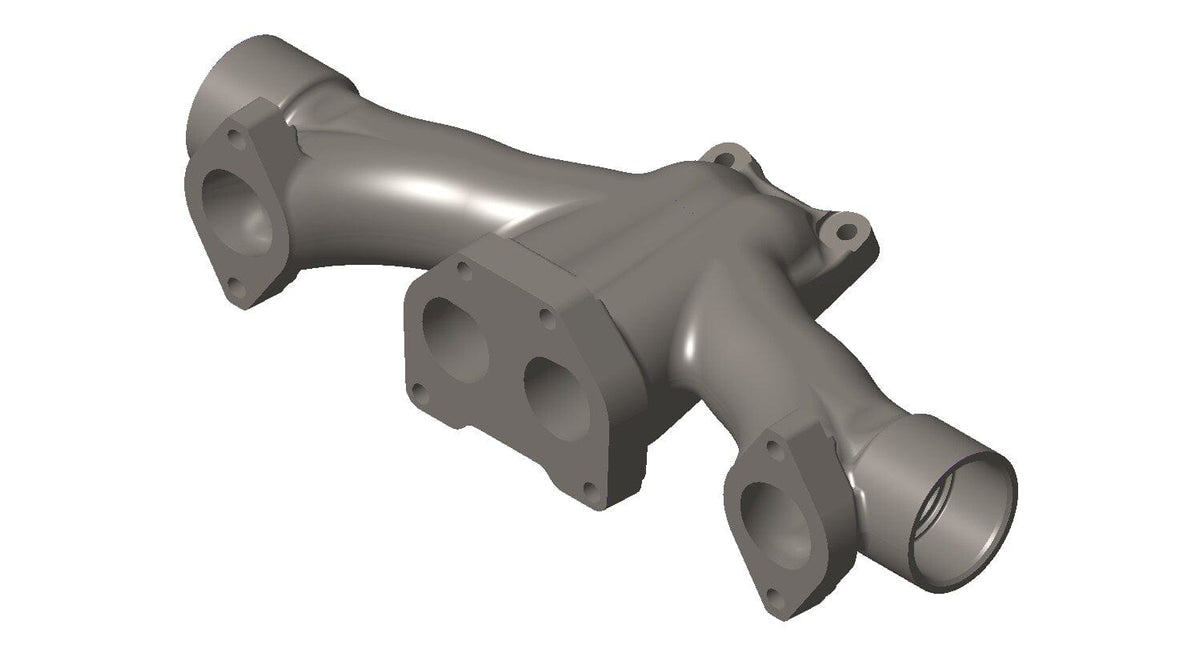 3692604 | Genuine Cummins® Exhaust Manifold For ISX/QSX - EPA17