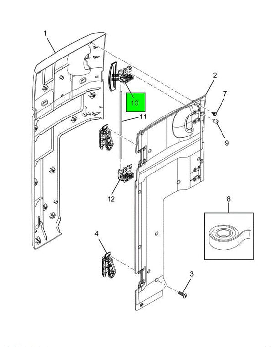 4028301C1 | International® Body Latch (Assembly) (Weight: 2 lbs)