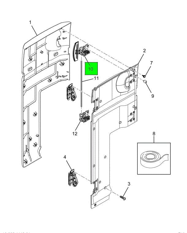 4028301C1 | International® Body Latch (Assembly) (Weight: 2 lbs)