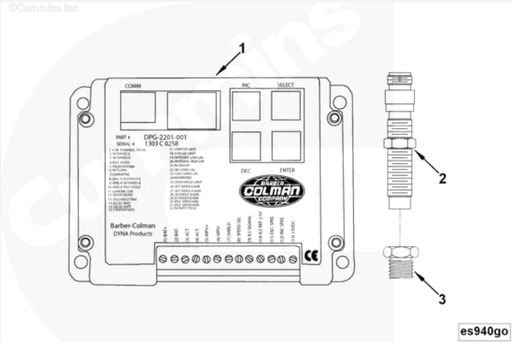 4948669 | Genuine Cummins® Governor Control Module