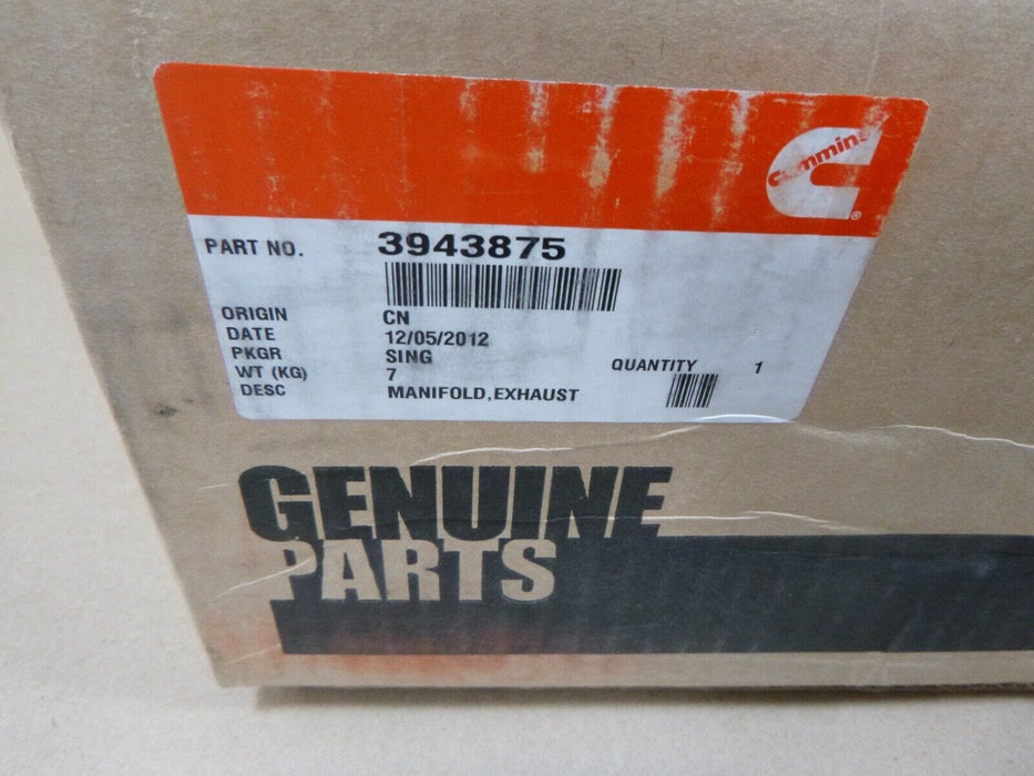 3943875 | Genuine Cummins® Exhaust Manifold For 5.9L 6B ISB