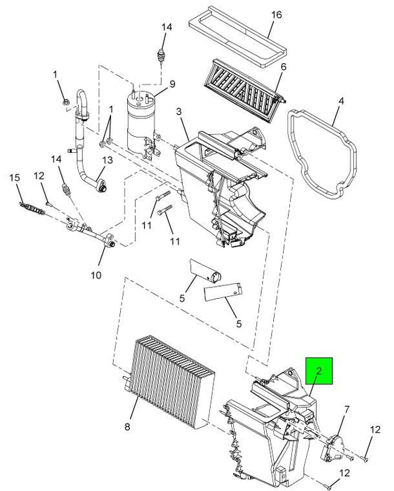 3530998C91 | Genuine International® Air Conditioner (Assembly)