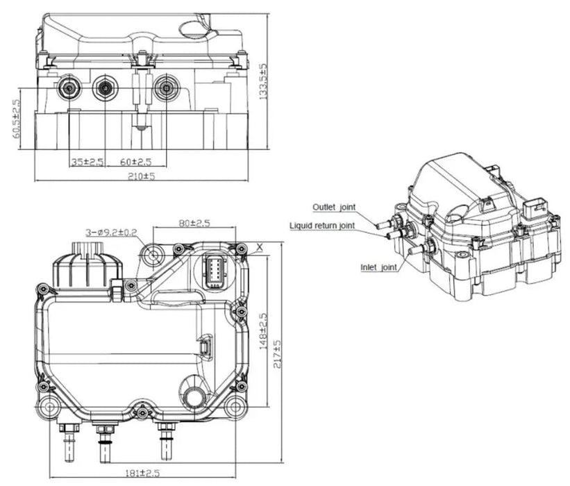 A052B705 | Genuine Cummins® Diesel Exhaust Fluid Doser Pump