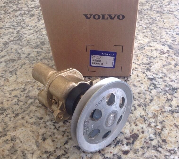 3857794 | Genuine Volvo Penta® Raw Water Sea Pump