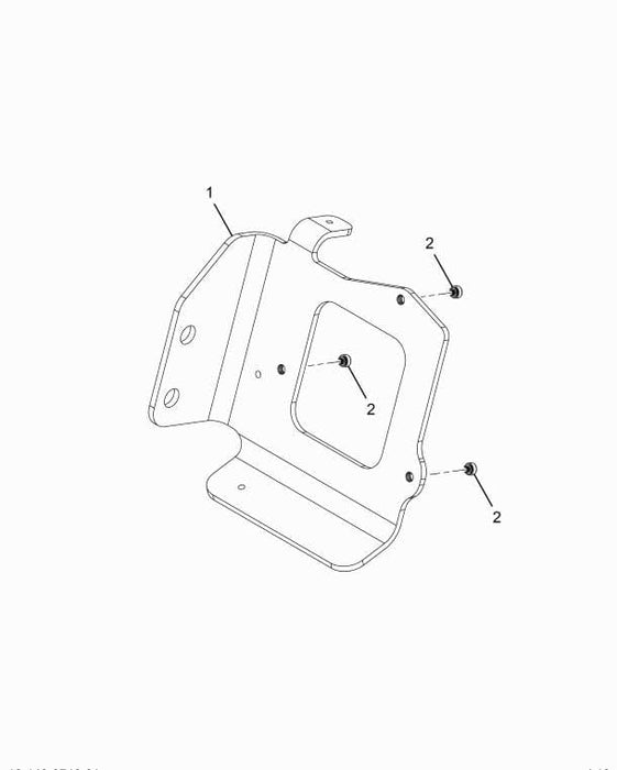 4100383C1 | Genuine International® Power Take-Off Module Support Bracket Assembly