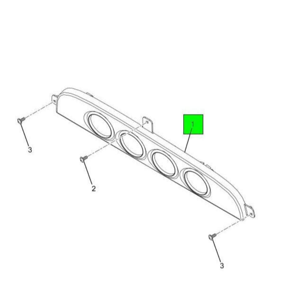 3598342C6 | Genuine International® Instrumental Cluster Housing