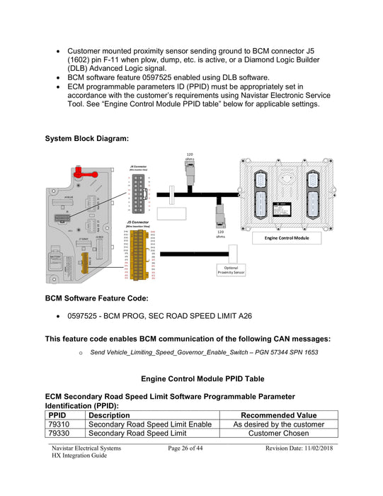 7096443C1 | Genuine International® ECU Egnine Control Module A26