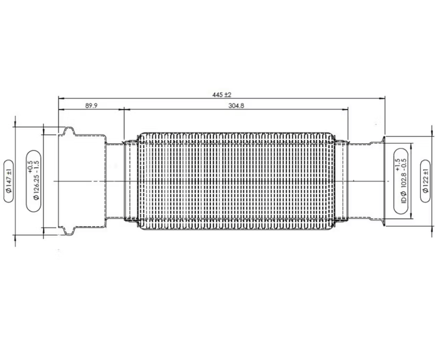 21959393 | Genuine Volvo® Exhaust Flex Bellow Kits