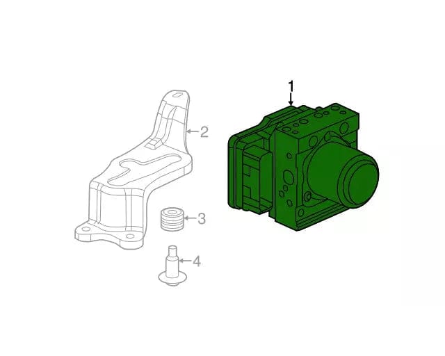 57110-TV9-A03 | Genuine Acura® Anti-lock Brake Pump ABS Assembly