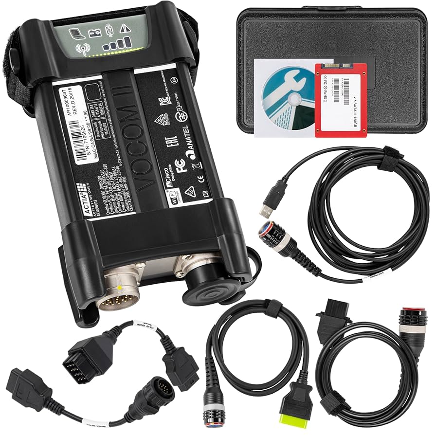 88894000 | Genuine Volvo® VOCOM 2 Truck Diagnostic Interface W/Cables