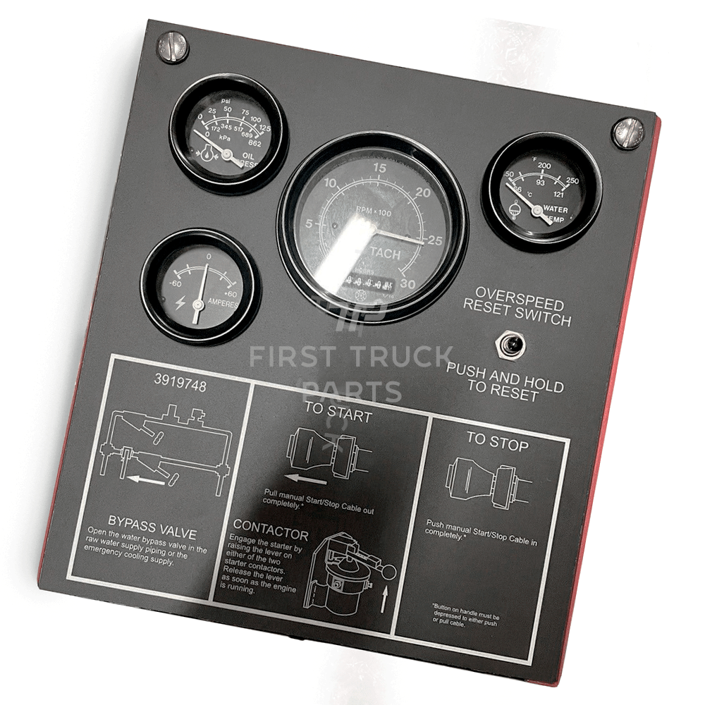 3919585 | Genuine Cummins® Instrument Panel