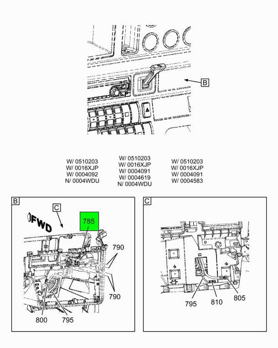 2522795C91 | Genuine International® Hand Control Trailer Valve