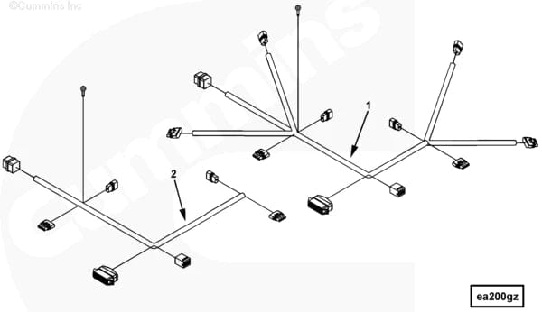P/N: 4020040 | Genuine Cummins® Wiring Harness