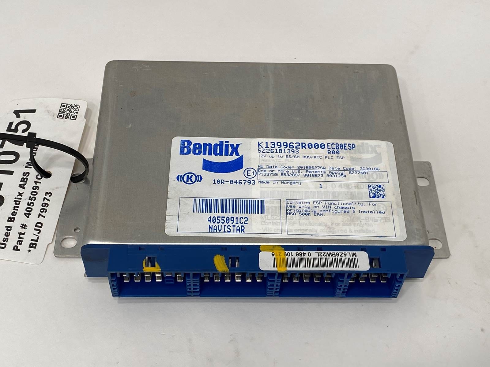 PN: K125316SC000 | Genuine Bendix® ABS Electronic Control Unit