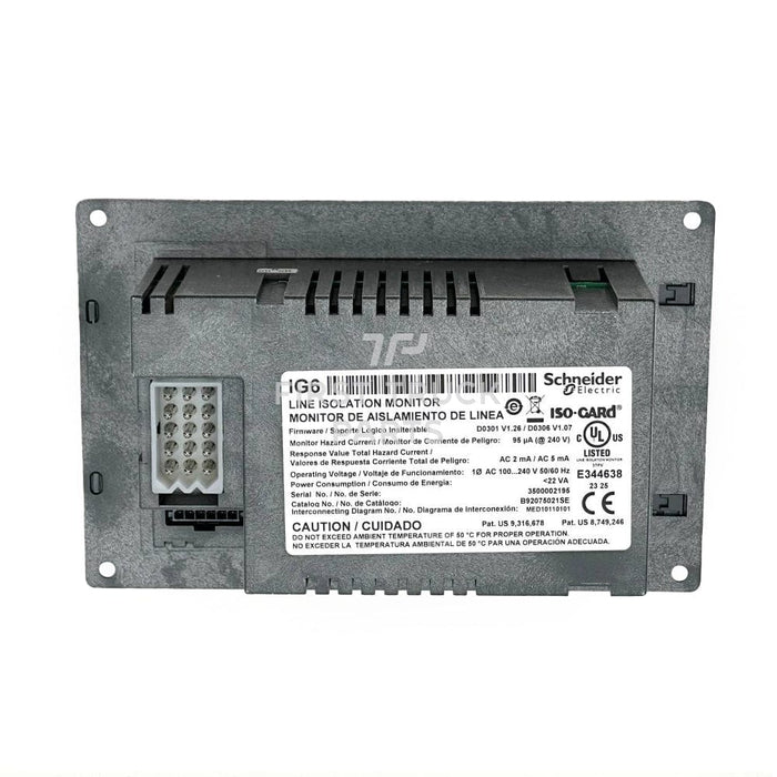 B92075021SE | Genuine Schneider Electric® Line Isolation Monitor HMI ISO-Guard