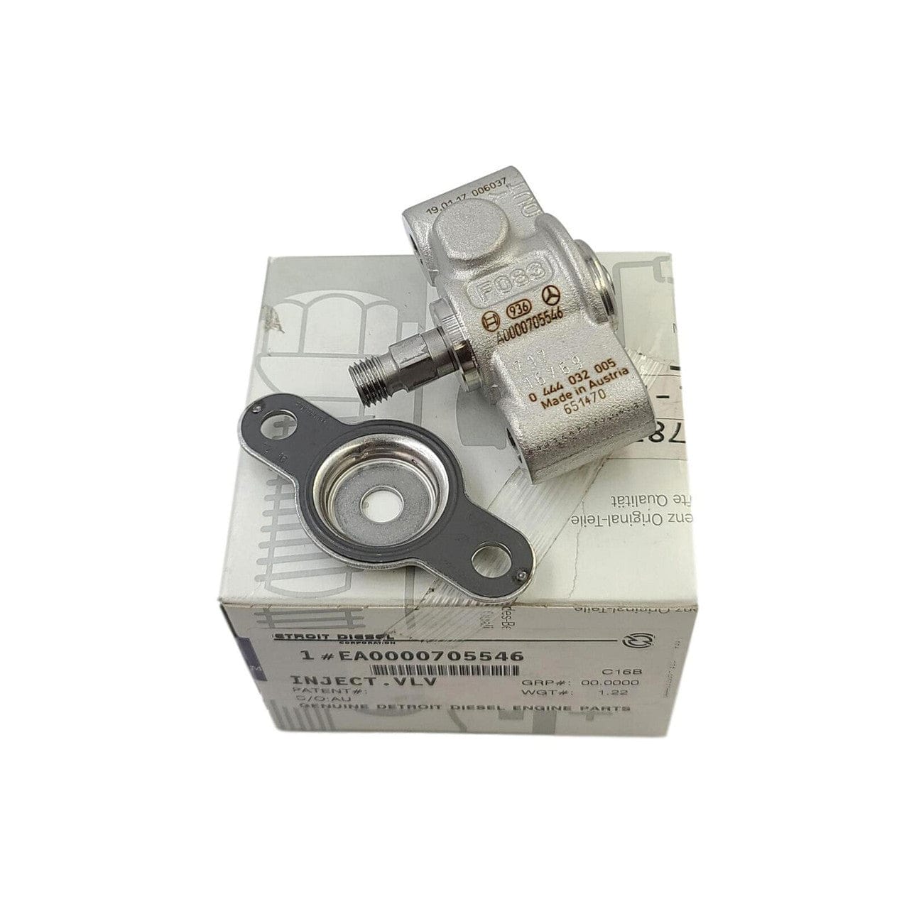 確認用です。 0000706246 | Genuine Detroit Diesel® A0J2-D76H-D Doser Valve Assembly