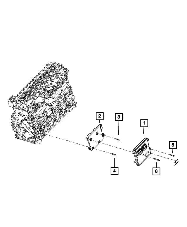 4992849 | Genuine Cummins® ECM Engine Control Module 6.7L 2011-2012