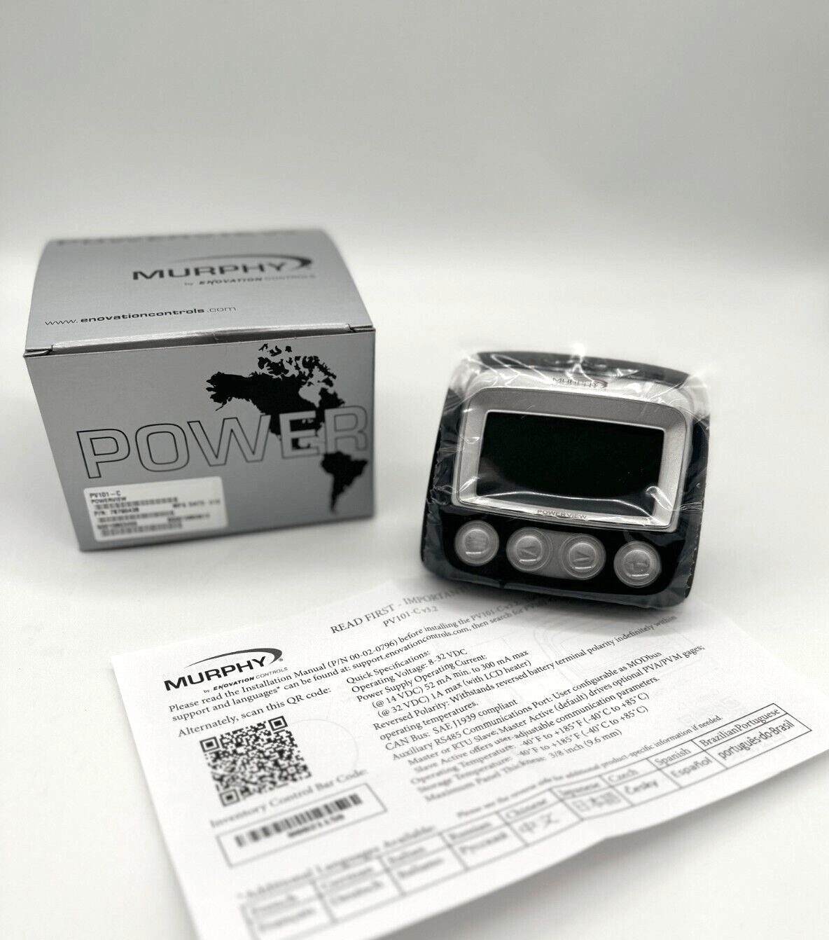 P/N: PV101-C | Genuine Murphy® PowerView Display Module Tier 3
